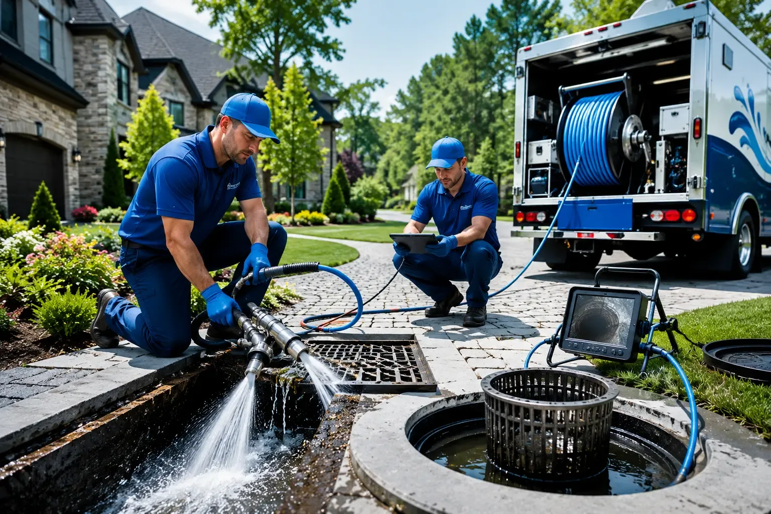 Local outdoor drain cleaning professionals in Huntington Mills, PA